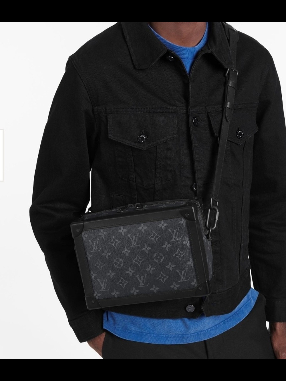 LOUIS VUITTON Monogram Eclipse Soft Trunk